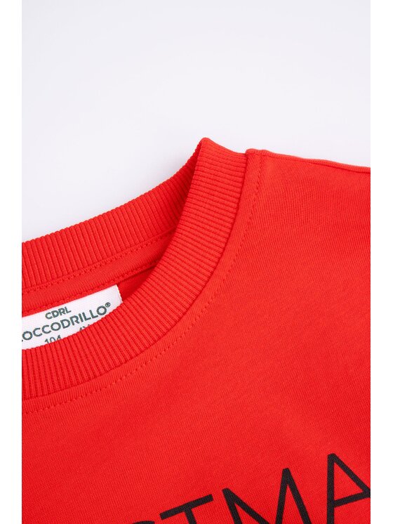 Coccodrillo Coccodrillo T-Shirt ZC4143111MER-009 Czerwony Regular Fit