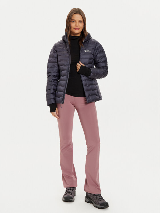 Jack Wolfskin Jack Wolfskin Μπουφάν πουπουλένιο Passamani A61833 Γκρι Regular Fit