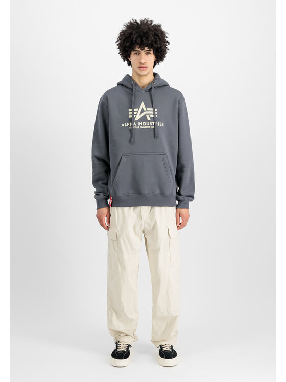 Alpha Industries Alpha Industries Bluza AI.178312-136-XXL Szary Basic Fit