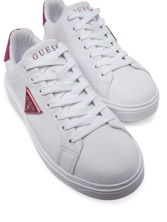 Guess Guess Sneakersy FLJD12 LEA12 Biela