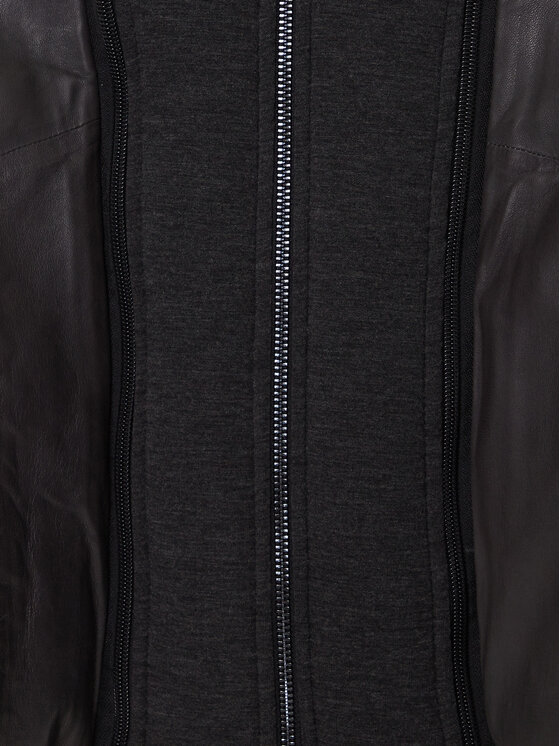Milestone Milestone Kožená bunda Alonso 5310196 0715 Černá Regular Fit