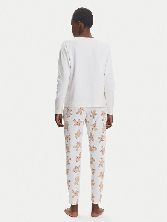 United Colors Of Benetton United Colors Of Benetton Pidžaama 3DKE3P03K Beež Regular Fit