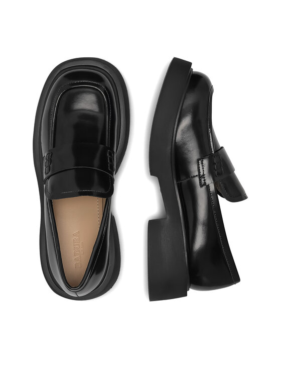 Badura Badura Loafersy WFA2588-1Z Czarny