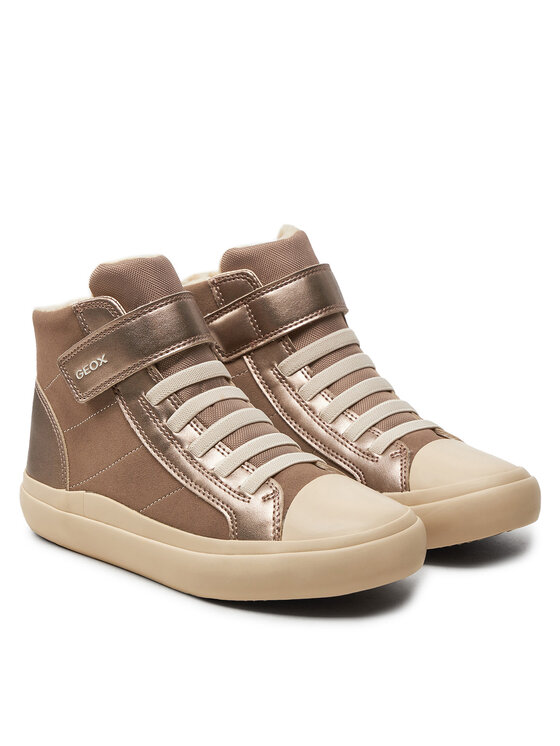 Geox Geox Tenisice J Gisli Girl J464NI 0AUAJ C5005 M Bež