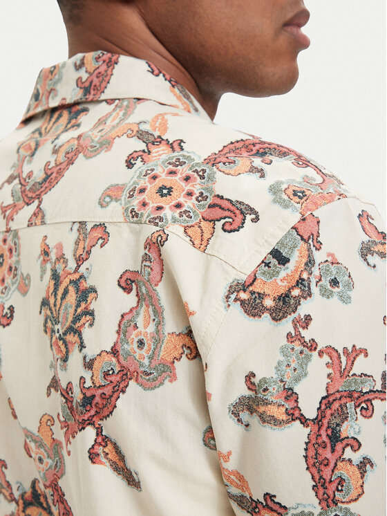 Billabong Billabong Риза Vacay EBYWT03019 Бежов Relaxed Fit