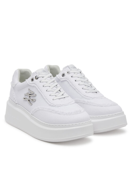 KARL LAGERFELD KARL LAGERFELD Sneakersy KL63523 Bílá
