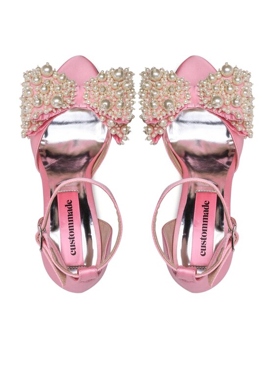 Custommade Custommade Sandalen Marita Pearl 998623031 Rosa