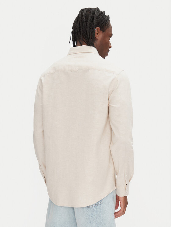 Tommy Jeans Tommy Jeans Сорочка DM0DM20875 Бежевий Regular Fit
