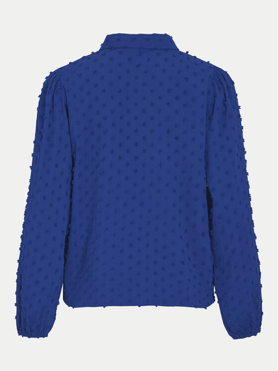 Vila Vila Сорочка Brietta 14102572 Голубий Regular Fit