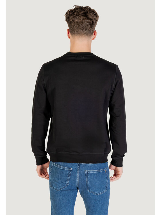 Antony Morato Antony Morato Felpa REGULAR FIT WITH RUBBER PRISM SHAPE PRINT Nero Regular Fit