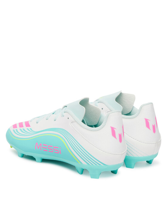 adidas adidas Boty na fotball F50 Messi League Firm Ground /Multi Ground JQ0942 Bílá
