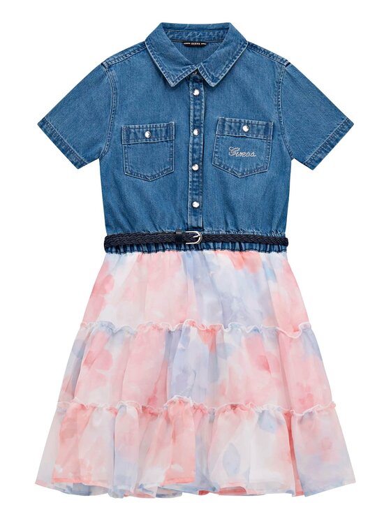 Sukienka Guess Kids, Rozmiar 12Y, Kolorowa, 171363