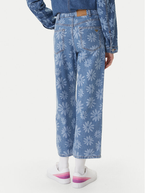 Roxy Roxy Traperice Boogie Night ERJDP03323 Plava Wide Leg