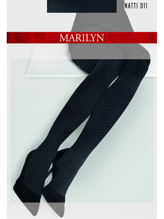 Poupée Marilyn Poupée Marilyn Rajstopy Damskie NATTI D11 Szary
