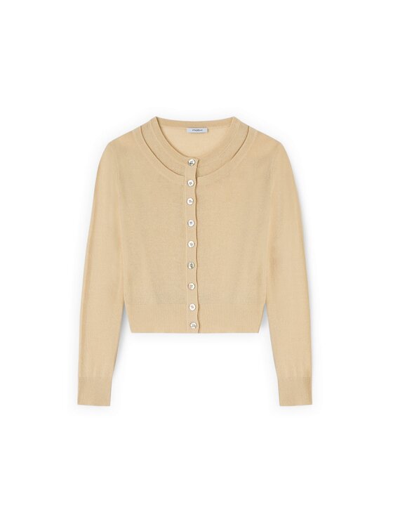 Motivi Motivi Maglione M301W004016N002 Crema Regular Fit