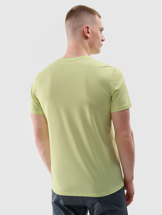 4F 4F Koszulka techniczna BASIC+ Zielony Regular Fit