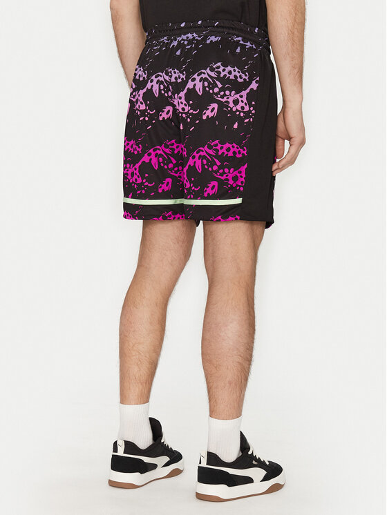 Puma Puma Спортни шорти Scoot Purple Lab 631671 Черен Regular Fit