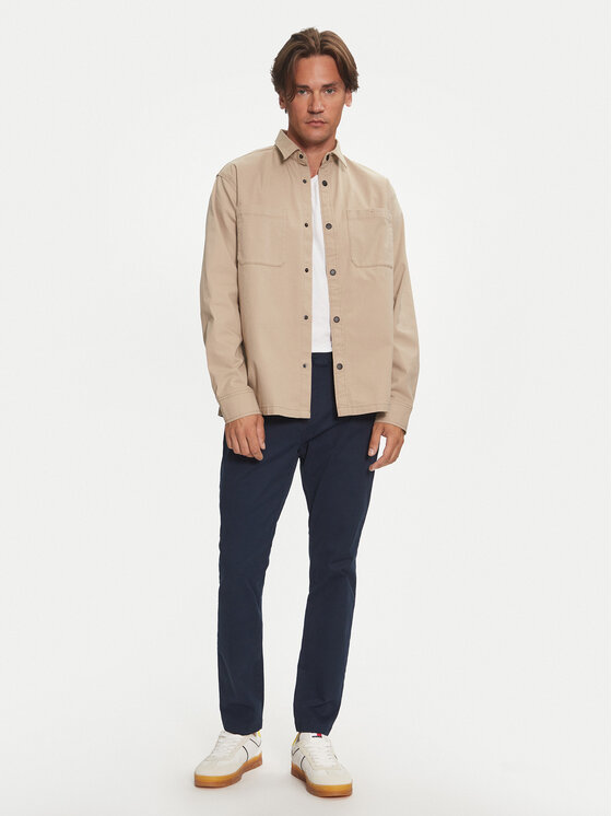 Jack&Jones Jack&Jones Koszula Logan 12262112 Beżowy Relaxed Fit