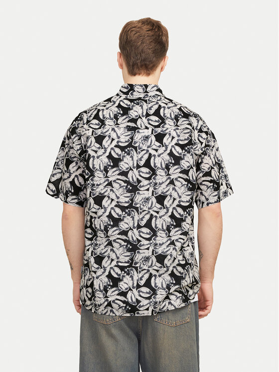 Jack & Jones Jack & Jones Koszula Joshua 12271089 Czarny Wide Fit