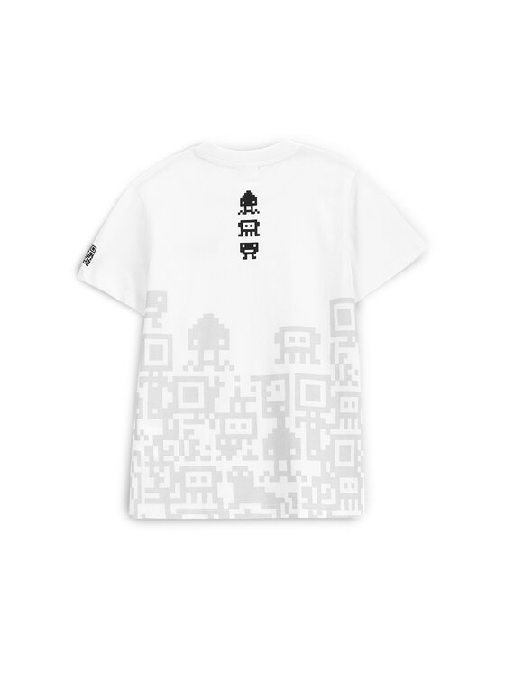 Coccodrillo Coccodrillo Тишърт WC5143204GBJ Бял Regular Fit