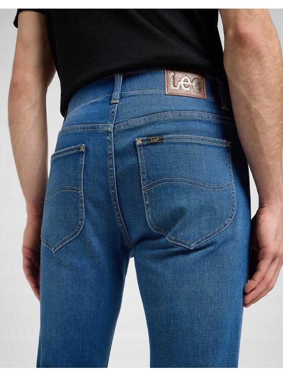 Lee Lee Jeansy Slim Fit MVP XM Extreme Motion MVP Niebieski Slim Fit