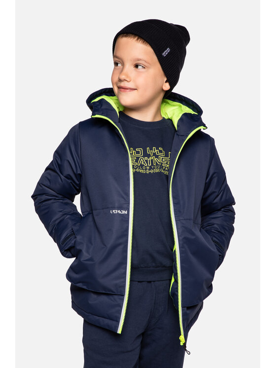 Lemon Explore Lemon Explore Kurtka przejściowa ZL3152703OJB-015 Granatowy Regular Fit