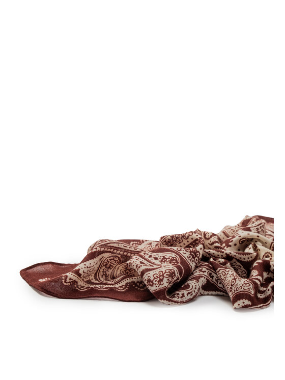 ALLORA BE UNIQUE ALLORA BE UNIQUE Scialle 100% wiskoza Bordeaux