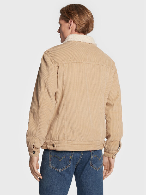 Redefined Rebel Redefined Rebel Übergangsjacke Ari Corduroy 215086 Beige Regular Fit