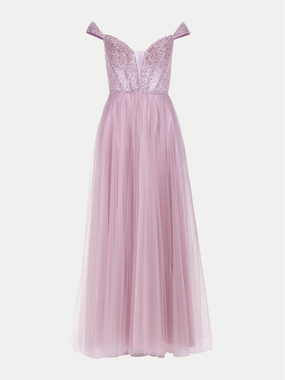 Hey Kyla Swing Abendkleid 5AH007HK Rosa Slim Fit