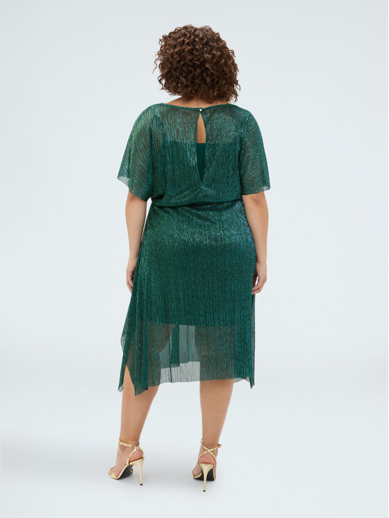 Fiorella Rubino Fiorella Rubino Sukienka wieczorowa 7019T001865N034 Zielony Regular Fit
