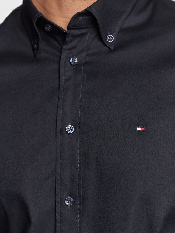 Tommy Hilfiger Tommy Hilfiger Cămașă Flex MW0MW29969 Bleumarin Regular Fit