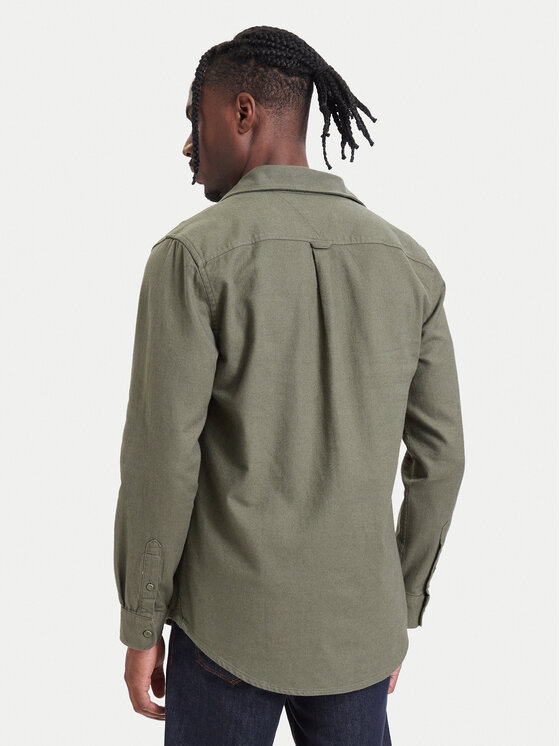 Tommy Jeans Tommy Jeans Риза DM0DM23529 Зелен Regular Fit