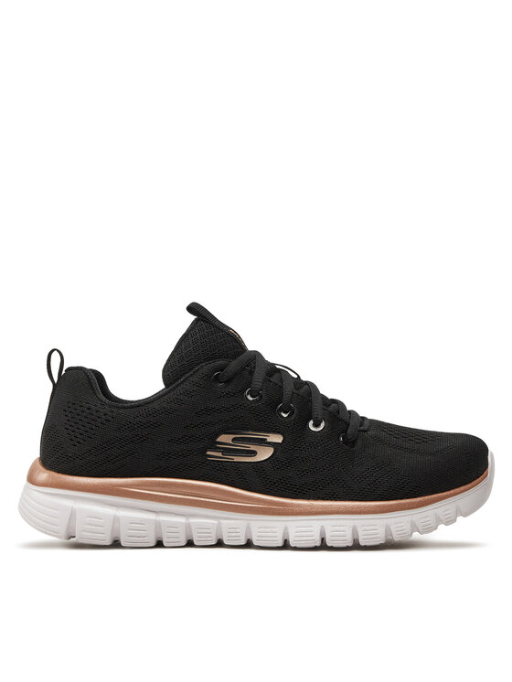 Skechers Sneakersy 12615/BKGD Čierna