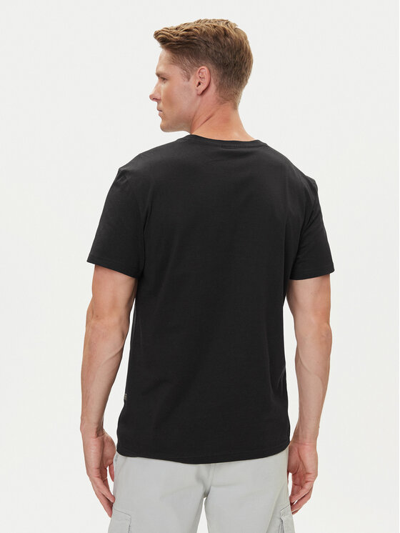 G-Star Raw G-Star Raw T-shirt Base-S D16411-336-6484 Crna Regular Fit