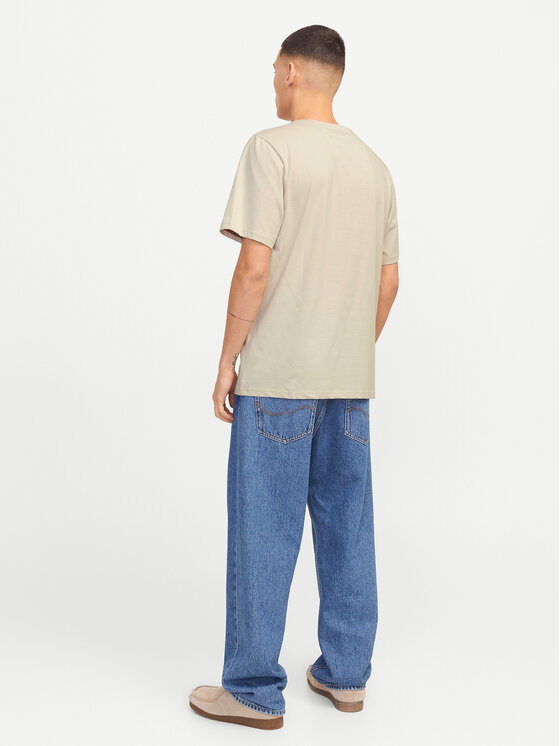 Jack&Jones Jack&Jones T-shirt Colton 12268439 Bež Standard Fit
