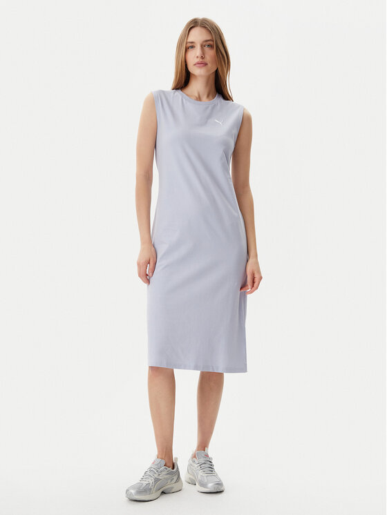 Puma Vestito da giorno Ess 685643 Celeste Slim Fit, taglia : XS