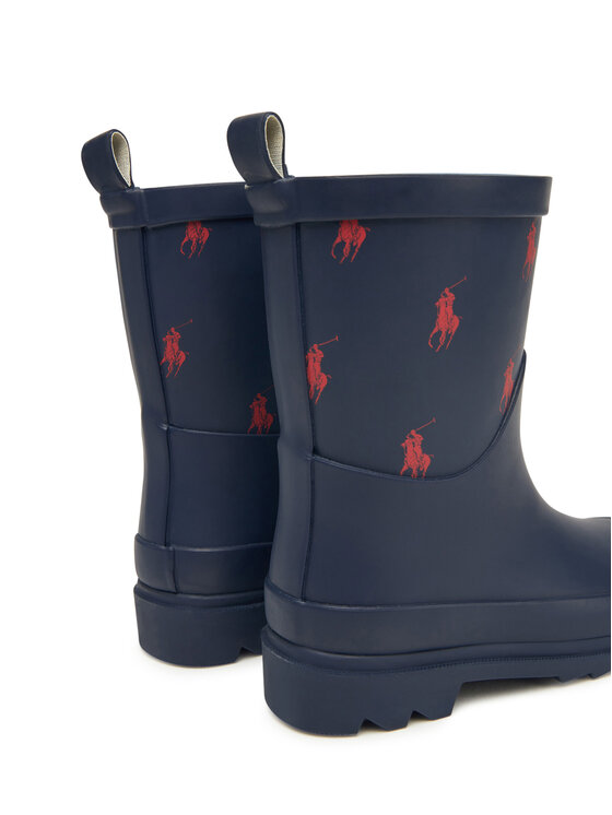 Polo Ralph Lauren Polo Ralph Lauren Holínky Misty Rain Boot RL03460410 Tmavomodrá