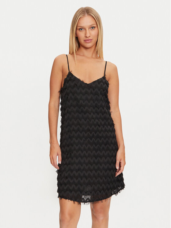 ONLY ONLY Coctailkleid Karla 15331748 Schwarz Regular Fit