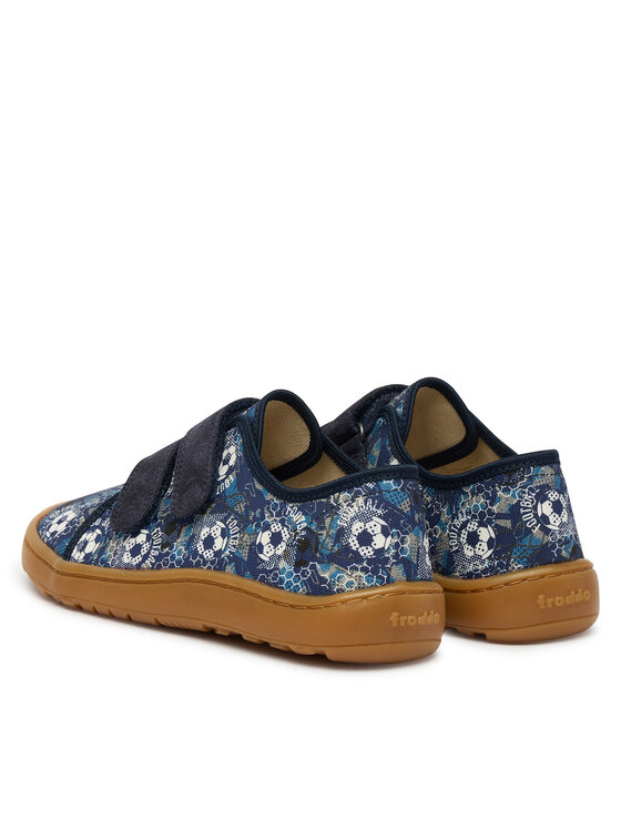 Froddo Froddo Papuče Barefoot Canvas G1700440-7 D Modrá