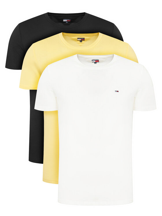 Tommy Jeans Tommy Jeans Souprava triček DM0DM21579 Barevná Slim Fit