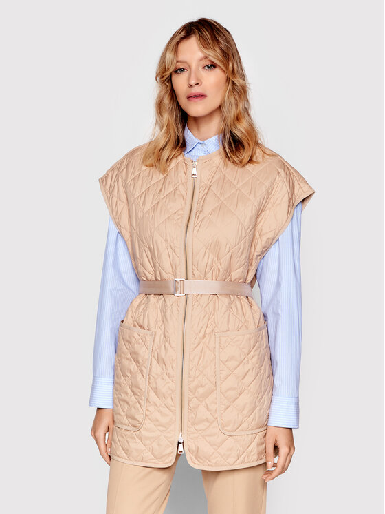 Weekend Max Mara Weekend Max Mara Telovnik Rubiera 52910127 Bež Regular Fit