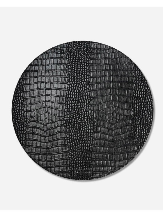 La Mania La Mania Podkładka na stół Croco Czarny