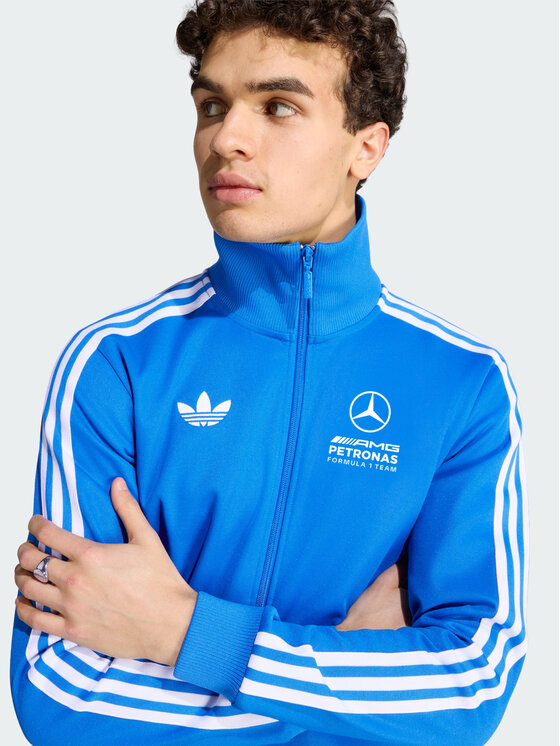 adidas adidas Bluza 168595 Niebieski Slim Fit