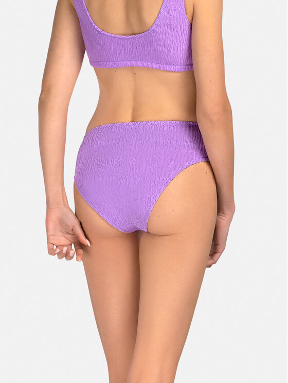Miss Lou Miss Lou Bikini pezzo sotto D-SP2-FL Viola