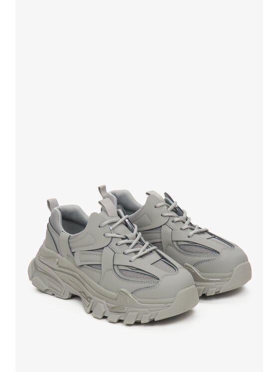 ES8 ES8 Sneakersy ER00112611 Sivá