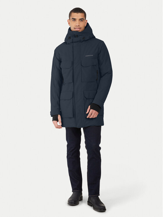Didriksons Didriksons Žieminė striukė Drew 505778 Tamsiai mėlyna Regular Fit