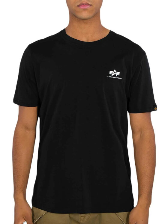 Alpha Industries Alpha Industries Súprava tričiek AI.258500-03 Čierna Basic Fit