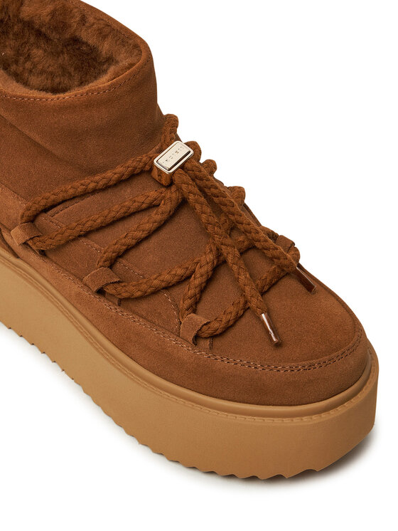 Inuikii Inuikii Škornji za sneg Classic Low Platform 75204-004 Rjava