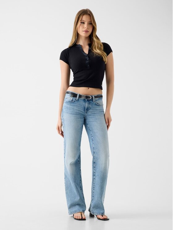 Guess Guess T-Shirt 181895 Czarny Classic Fit