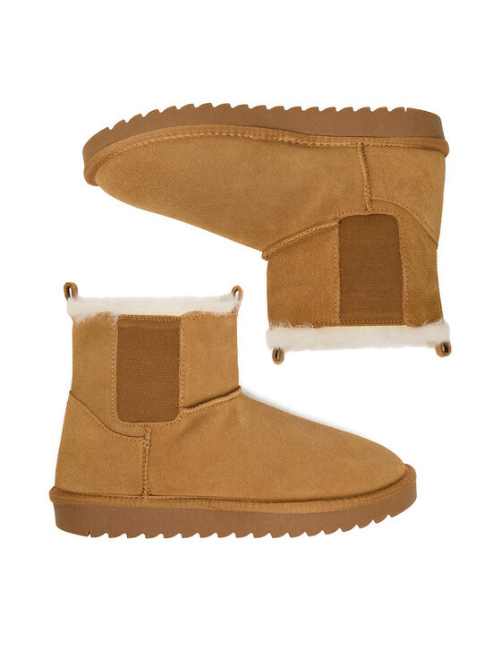DeeZee DeeZee Škornji za sneg DZ-77 CAMEL Rjava